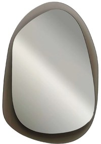 Καθρέπτης Τοίχου Aqua 552NOS2303 75x55cm Bronze Glass