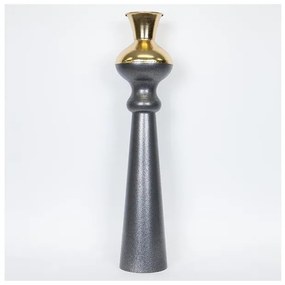 Βάζο Μεταλλικό Χρυσό &amp; Μαύρο 197x197x86.5cm 752-22023 Estheti-752-22023-Μαύρο-Χρυσό 752-22023