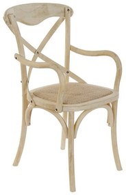 Καρέκλα Τραπεζαρίας DKD Home Decor Λευκό Πολύχρωμο 55 x 57 x 92 cm 55 x 47 x 92 cm