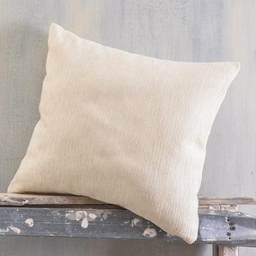Μαξιλαροθήκη Διακοσμητική Essie Ecru Ρυθμός 40Χ40 Chenille,Cotton,Polyester