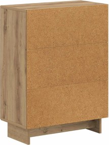 vidaXL Ντουλάπι Αποθήκευσης Μπάνιου EDE Artisan Δρυς 59,5 x 31 x 80 εκ