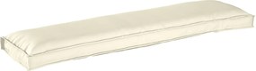 vidaXL Σετ Μαξιλαριών Πάγου 2 pcs Κρεμ 150 x 40 x 8 εκ.