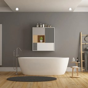 Παιδικό Φωτιστικό Οροφής Dixie με καπέλο 8cm Λευκό