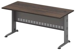 Γραφείο Compact ΕΟ982,1 180x80x75cm Grey-Walnut