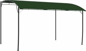 vidaXL Κιόσκι 4 x 3 x 2,55 m Πράσινο