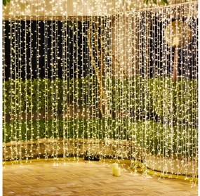 Λαμπάκια 360 Flash LED Κουρτίνα WW IP44 200x200cm Πράσινο Καλώδιο X08360114 ACA-X08360114-Πράσινο X08360114