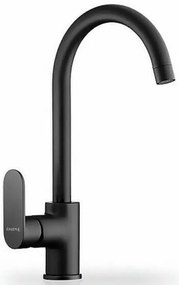 Pyramis Celesta Μπαταρία Κουζίνας Πάγκου Black Matte (090940001)