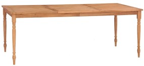 vidaXL Τραπέζι Batavia 200 x 100 x 75 εκ. από Μασίφ Ξύλο Teak