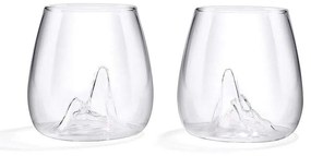 Ποτήρι Χαμηλό Glasscape (Σετ 2Τμχ) 153780 9,53x9,53cm Clear MoMA Glass