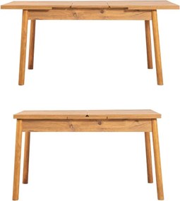 Τραπέζι Jemmy Megapap επεκτεινόμενο χρώμα atlantic pine 120/153x75x77εκ.