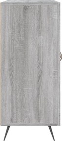 vidaXL Ντουλάπι Γκρι Sonoma 90 x 34 x 80 εκ. από Επεξεργασμένο Ξύλο