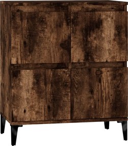 vidaXL Ντουλάπι Καπνιστή Δρυς 60x35x70 εκ. από Επεξεργασμένο Ξύλο