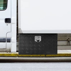 VEVOR Underbody Aluminum Truck Tool Box 36&quot; x 17&quot; x 18&quot; Trailer RV Tool Storage