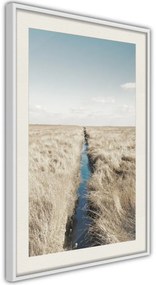 Αφίσα - Drainage Ditch - 20x30 - Μαύρο - Με πασπαρτού