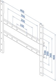 Βάση Τηλεόρασης Neomounts FPMA-VESA425 60" 20 kg
