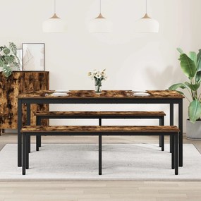 vidaXL Τραπεζαρίες 2 pcs 180 x 90 x 75 cm Επεξεργασμένο ξύλο