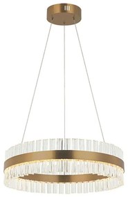 Φωτιστικό Οροφής 22039 Φ60x170cm Dim Led 7220Lm 56W 3000K Gold