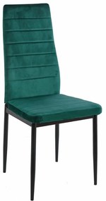 Καρέκλα Lady HM0037.33 (Σετ 4τμχ) 42x45x97 Pine Μέταλλο,Ύφασμα