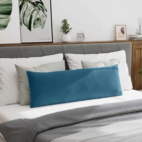 vidaXL Μαξιλάρι Καναπέ 2 τμχ. Βελούδο Μπλε 120 x 40 cm