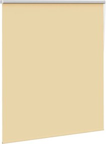 vidaXL Roller Blind Blackout Μπεζ 130x175 cm Πλάτος υφάσματος 126,6cm