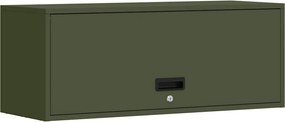 vidaXL Ντουλάπι τοίχου για γκαράζ Λαδί 90 x 33 x 35 εκ