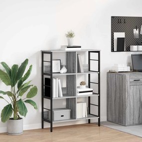 vidaXL Ράφι Βιβλίων 6 επιπέδων 82 x 32 x 112 εκ. Επεξεργασμένο Ξύλο