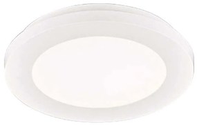 Φωτιστικό Οροφής - Πλαφονιέρα Camillus R62921001 10W Led Φ17cm 3cm White RL Lighting Πλαστικό