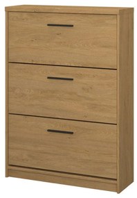 Παπουτσοθήκη Pavi 3K Βελανιδιά 84.3x28.8x118.4cm
