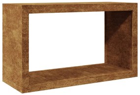 Ράφι για καυσόξυλα vidaXL 100x40x60 cm Ατσάλι σκληρυθέν στον αέρα