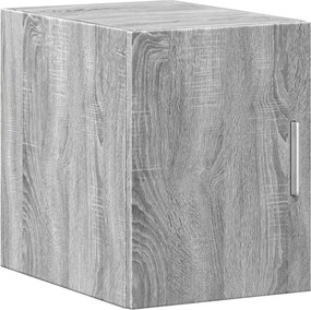 vidaXL Ντουλάπι Αποθήκευσης Στενό Γκρι 30x42,5x225 εκ. Επεξεργ. Ξύλο