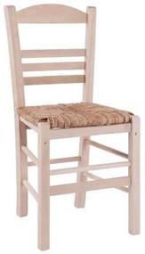 Καρέκλα Επιλοχία Με Ψάθα 40,5x43x88 HM10369.02 Natural Ξύλο,Ψάθα