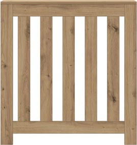 vidaXL Καπάκι Καλοριφέρ Δρυς 78 x 20 x 82 cm Επεξεργασμένο Ξύλο