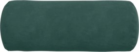 vidaXL Μαξιλάρια Στήριγμα 2 pcs Σκούρο Πράσινο Ø 15 x 40 εκ