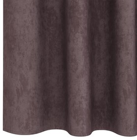 vidaXL Βελούδινες Κου curtains 2 τεμ. με οπές Καφέ 140x140 εκ.
