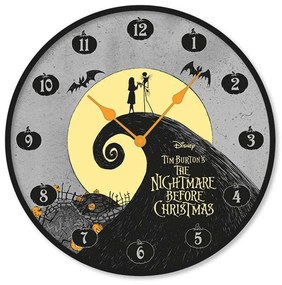 Ρολόι Τοίχου The Nightmare Before Christmas - Jack  Sally GP85873 25cm Multi Pyramid