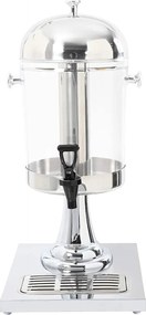 vidaXL Διανεμητής Χυμού 8 Λίτρων από Ανοξείδωτο Ατσάλι