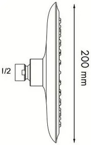 Κεφαλή ντουζ Lyra