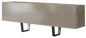 Intrahome Μπουφές "ΑΠΟΛΛΩΝ" σε χρώμα σταχτί 200x50x75 Intrahomesa-00652361