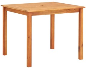 vidaXL Σετ Τραπεζαρίας Κήπου 3 τεμ. Μασίφ Ξύλο Ακακίας με Μαξιλάρια