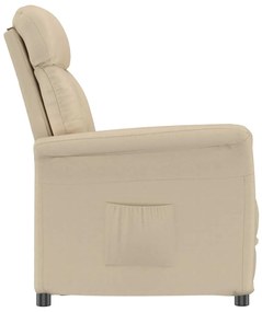 vidaXL Κρεμαστό Πολυθρόνα Κρέμα Κρεμ 70.5 x 96.5 x 95 cm