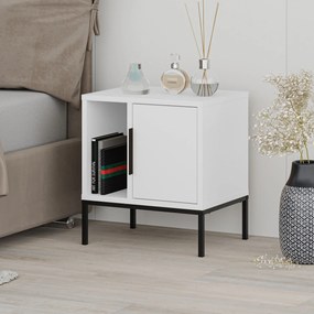 Nightstand Glynn - White White