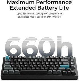 KEYBOARD WRL Q1 ULTRA/BLACK Q1U-M3 KEYCHRON