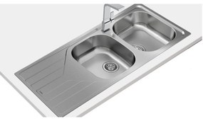 Νεροχύτη με Δύο Κύπελλα Teka 80TXP