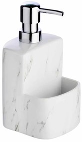 Δοχείο Υγρού Πιάτων + Θήκη Για Σφουγγάρι Wenko Festival Marble 54665100