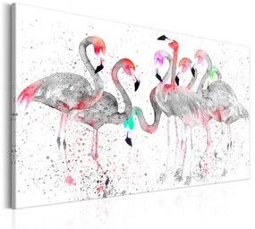 Πίνακας - Flamingoes Dance 90x60
