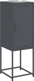 vidaXL Ντουλάπι Ανθρακί 36x39x107 εκ. από Ατσάλι