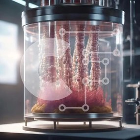 Intra Συλλεκτικό Ξύλινο Παζλ Plywood 4mm - Γυάλινο Δοχείο με Φύκια και Θαλάσσιους Οργανισμούς Σε Ξύλινο Κουτί - Διαστάσεις Puzzle: 10x10 cm – 25 κομμάτια