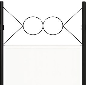 vidaXL Διαχωριστικό Δωματίου με 6 Πάνελ Λευκό 240 x 180 εκ.