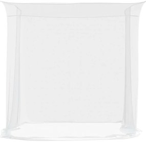 vidaXL Κουνουπιέρα Κρεμαστή 156 Λευκή 220x200x210 εκ. από Δίχτυ