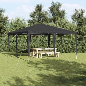 vidaXL Σκηνή Πάρτυ Ανθρακί, Λευκό 400 x 400 x 266 εκ